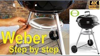 How to assemble a compact Weber kettle braai / barbecue - step by step