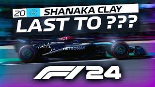 MY FIRST F1 24 GAMEPLAY | Lewis Hamilton Last to ??? Challenge! [110% AI]