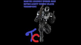 Unboxing and review of Spider-Man Marvel Legends Retro Agent Venom (Flash Thompson) figure