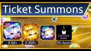 1 Year of Brave Souls Summons Tickets - Bleach Brave Souls Ticket Summons