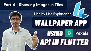 4. Show Images in Grid View and Load More Images | Wallpaper App in Flutter using Pexels API