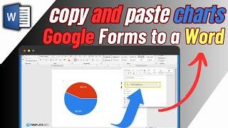 How To Copy and Paste Charts From Google Forms To Word Document