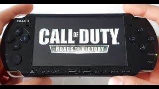 Call Of Duty (ROADS TO VICTORY) gameplay on PSP