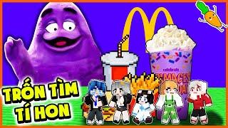 Kamui Thử Thách TRỐN TÌM TÍ HON GRIMACE SHAKE Trong Minecraft