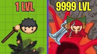 Yohoho.io VOLCANO ISLAND MAX EVOLUTION! 20 KILLS *NEW* ISLAND in NEW IO GAME (Yohoho.io Gameplay)