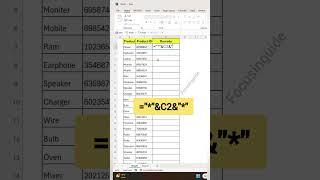 Excel Tips for Generating Barcode #focusinguide #exceltips #tutorial #shorts