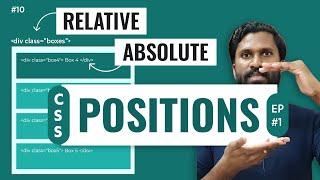 Ep#1 | CSS Positioning: Position Absolute and Relative Explained | മലയാളം | Web Diary