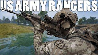 US ARMY RANGERS AIR ASSAULT BLACKCOAST - Squad Realism Mod Gameplay