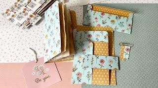 One Sheet Wonder - 12x12 Paper - Floating Pocket, Notebook Cover & Envelope Set | TUTORIAL