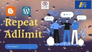 Repeat Adsense Adlimit Problems And Solution | Tamil Bloggers