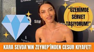 Kara Sevda dizisinin Zeynep'i Hazal Filiz Küçükköse'den cesur kıyafet! ''Üzerimde servet taşıyorum''