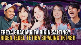 DAMAGE FREYA, GRACIA, GITA JKT48 GA ADA OBAT BIKIN RIGEN JEGEL SALTING