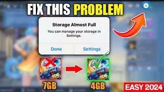 How to Reduce Mobile Legends Data Storage | Fix Lag,Hang and FPS drop (2025)