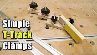 Super Simple DIY T-Track Clamps