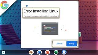 Error Installing Linux On Chromebook | Linux Terminal Not Opening 2023