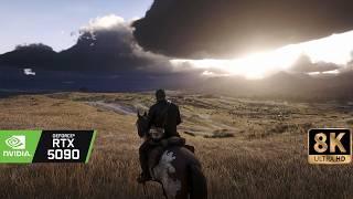 [8K100] Red dead Redemption 2 Ultra modded on RTX 5090 and 9800X3D looks close to Real Life!