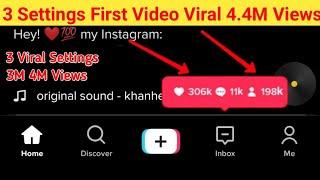 How To Viral  Videos On Tik Tok 5 6 Settings || How To Get Real Likes Followers On Tik Tok | 1000