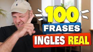 ESCUCHANDO INGLÉS con 100 FRASES MÁS COMUNES | Listening practice