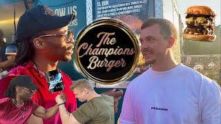 Hamburg Champions Burger Festival Food VLOG - SCHLAG DEN PIET Armdrücken 