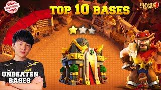 Top 10 *WORLD CHAMPIONSHIP* Town Hall 16 Base With Link | Th16 Anti 2Star * WAR , PUSHING* Base .