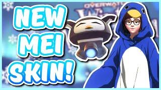 Overwatch - NEW PENGUIN MEI SKIN AND OFFICIAL WINTER EVENT DATE