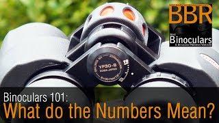 Binoculars 101: What do the numbers on binoculars mean?