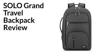 Solo Grand Travel Backpack Review