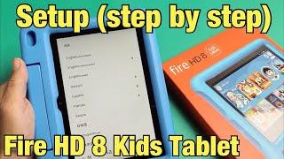 Fire HD 8 Kids Tablet: How to Setup (step by step)