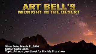 Art Bell MITD - Open Lines - Art's Final Show