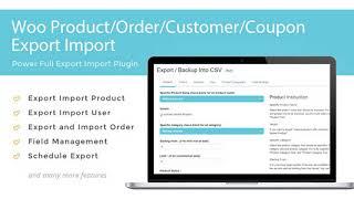 Woo Product/Order/Customer/Coupon Export Import | Codecanyon Scripts and Snippets