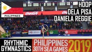 Dela Pisa DANIELA REGGIE Philippines | Hoop | Individual Rhythmic Gymnastics Finals | SEA Games 2019