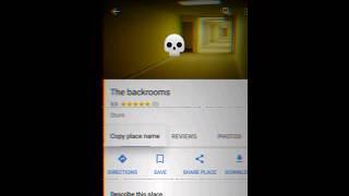 I Found The Backrooms in Google Map (Scary) 