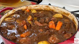 Creamy Beef Stew Recipe | Best Stew Beef HolidayRecipe Ever