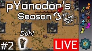 Factorio pYanodon's S3 L2 - Collecting Alien Life Begins!