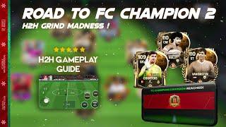 Road to FIFA CHAMPION 2  H2H gameplay GUIDE 