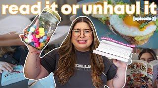 read it or unhaul it: episode 2 will these books stay in my collection or go?!