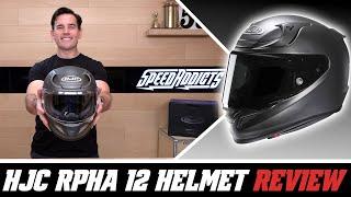 HJC RPHA 12 Helmet Review at SpeedAddicts.com