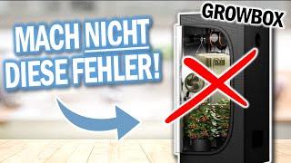 GROWBOXEN: Vermeide DIESE 9 Fehler !