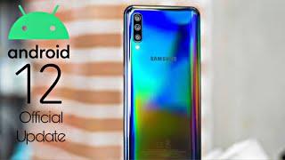 Samsung Galaxy A50 Android 12 Update