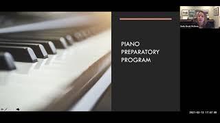 Piano Pedagogy Information Session