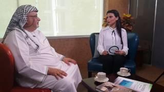 Prof. Dr. Norman Ali Khalaf interview with Dinar TV in Dubai 11.04.2017