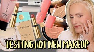 Trying Out The Hottest Makeup Of June 2024 | over 40