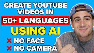 How To INSTANTLY Make YouTube Videos in ANY Language (InVideo AI Tutorial)