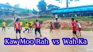 Kaw Mo Rah  vs  Wah Ka (  Volleyball match ) 