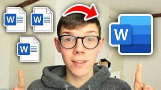 How To Combine Multiple Word Documents - Full Guide