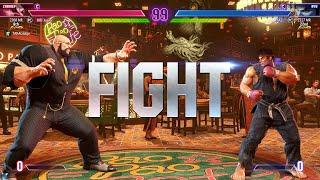 Street Fighter 6  Junior (Rank #1 Zangief) Vs YAS (Rank #1 Ryu)  SF6 High Level Match's!