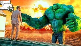 ОГРОМНЫЙ ХАЛК ЗОМБИ УНИЧТОЖИЛ ГОРОД В ГТА 5! МУТАНТ HULK ОБЗОР МОДА В GTA 5! ГТА 5 МОДЫ MODS ИГРЫ