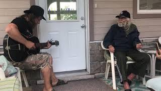 Ray Holden (Travis style pickin) with Ronnie Hawkins
