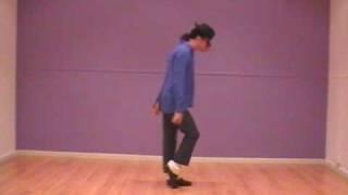 Michael Jackson impersonator Paul Rizzo rehearsing