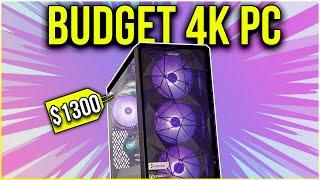 The BEST $1300 "4K Gaming" High FPS PC Build in 2023 ️